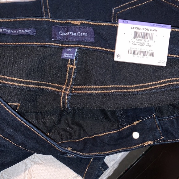 Charter Club straight leg women’s Jeans - Picture 5 of 8